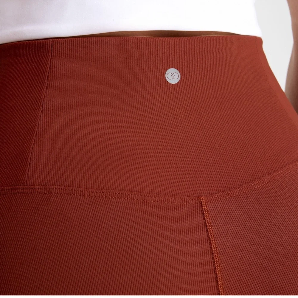 CALIA by Carrie Underwood Rust Leggings - Picture 3 of 7